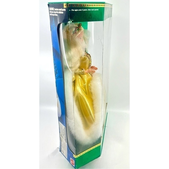 Barbie 1994 Holiday Happy Holidays RARE Vintage Doll Box Error Collectors Dream - Picture 9 of 11